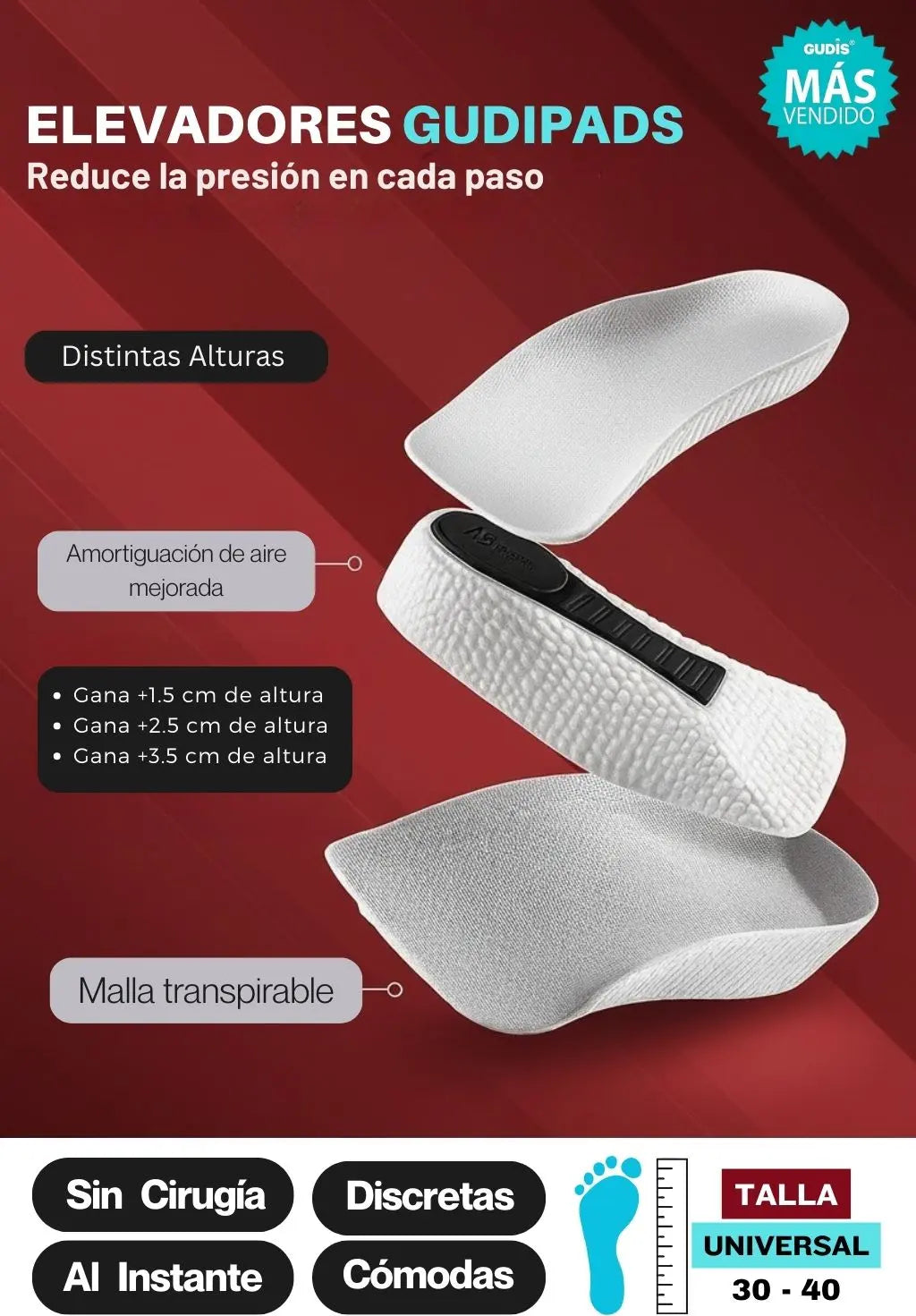 Plantillas Elevadoras